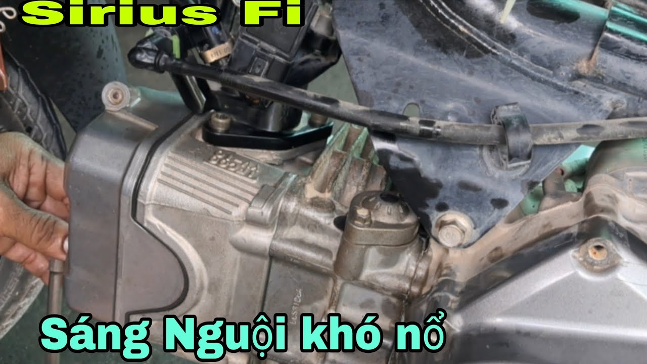 Yamaha Sirius Fi sáng nguội khó nổ / Yamaha Sirius Fi 