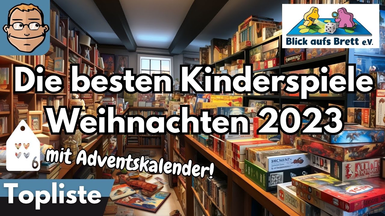 Die besten Kinderspiele für Weihnachten – Topliste mit Alex - Türchen 6