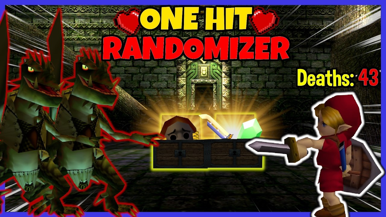Zelda but i tried to 100% a HELL Randomizer..