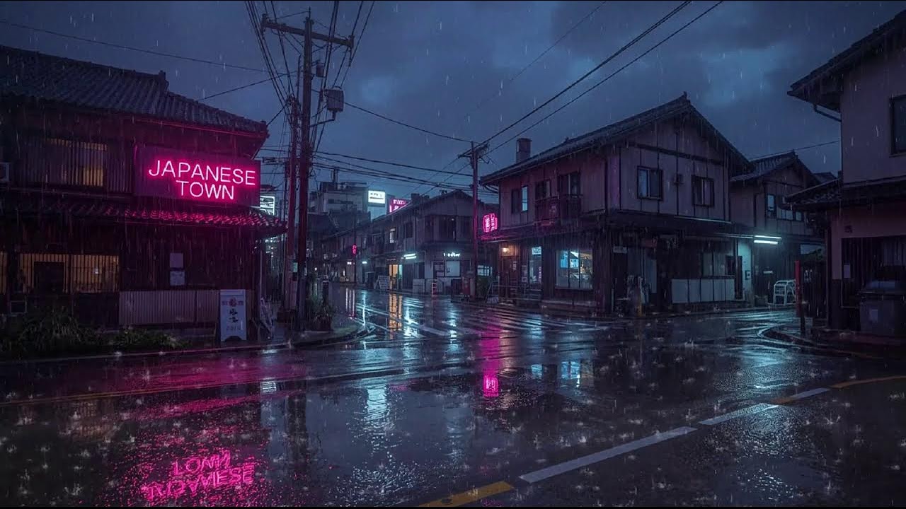 Rainy Night Lofi Mix 🌙 Calm Chillhop Beats to Relax, Study & Sleep #61