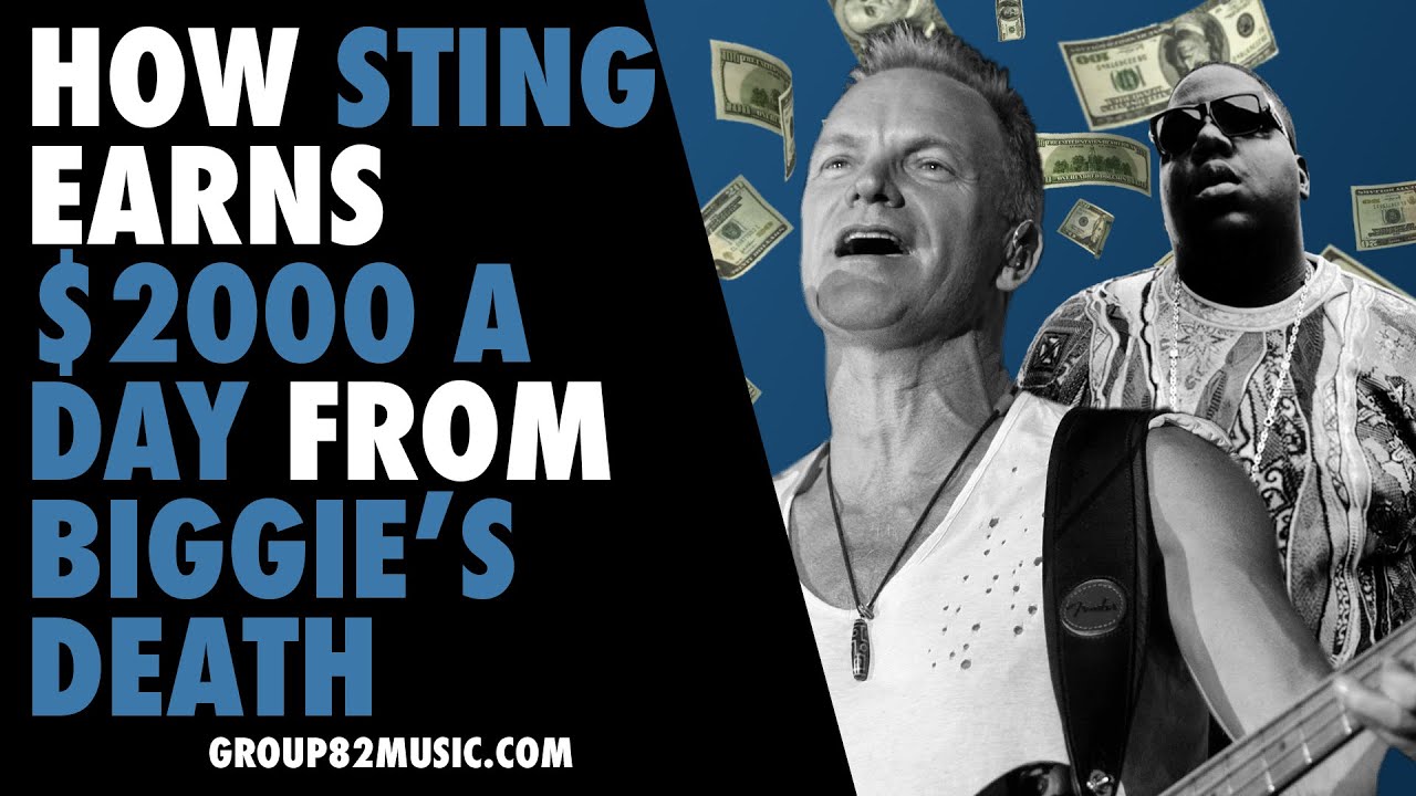 How Sting Earns $2000 A Day From Biggie’s Death