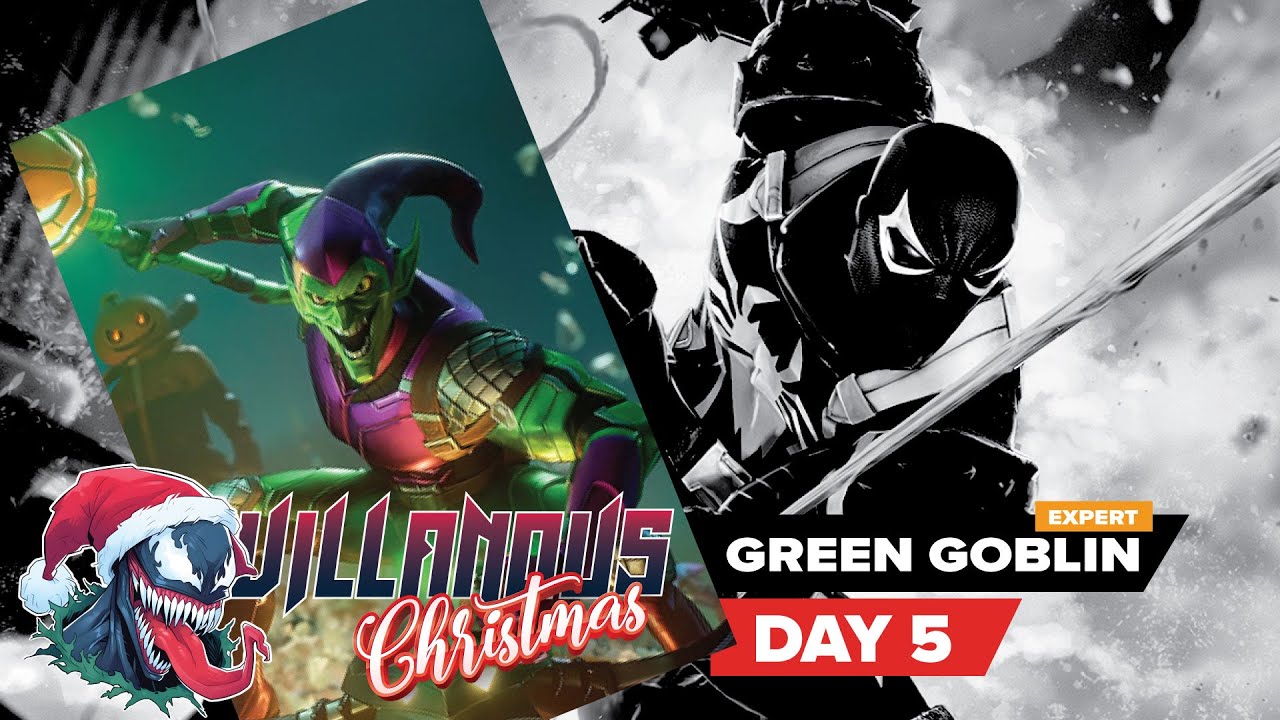 Venoms Villanous Christmas Day 5 vs Expert Green Goblin