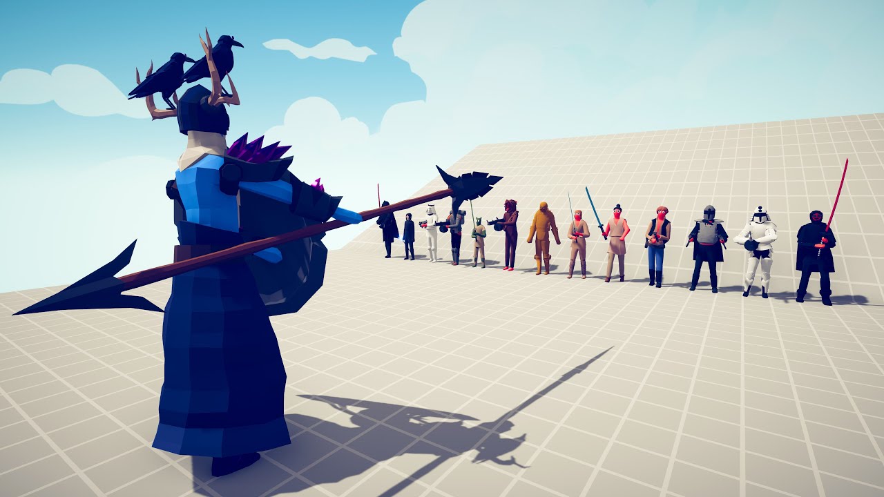ODIN vs STAR WARS Team - Totally Accurate Battle Simulator TABS