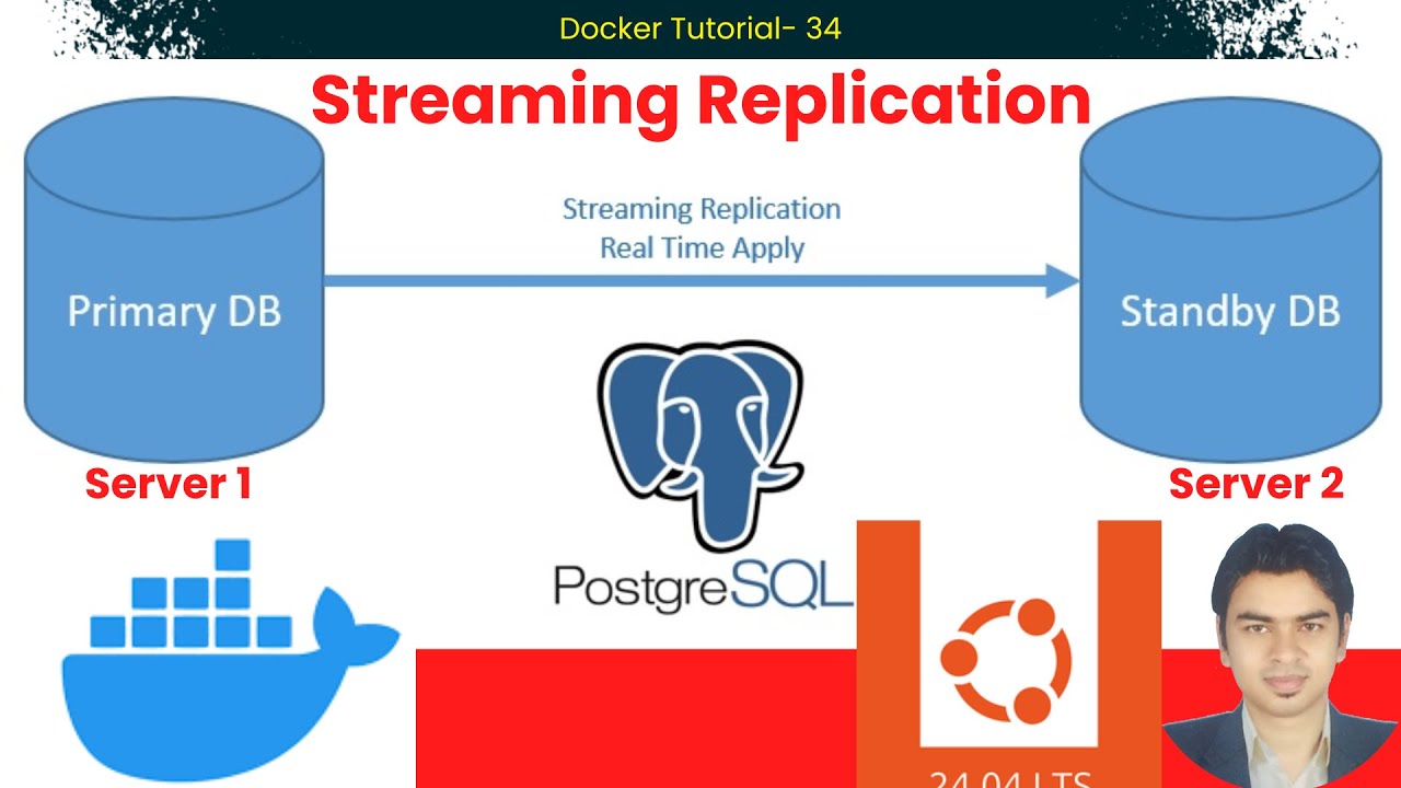 Высокая доступность PostgreSQL с помощью Docker 🔥 Потоковая репликация &laquo;первичная реплика &mdash; репли...
