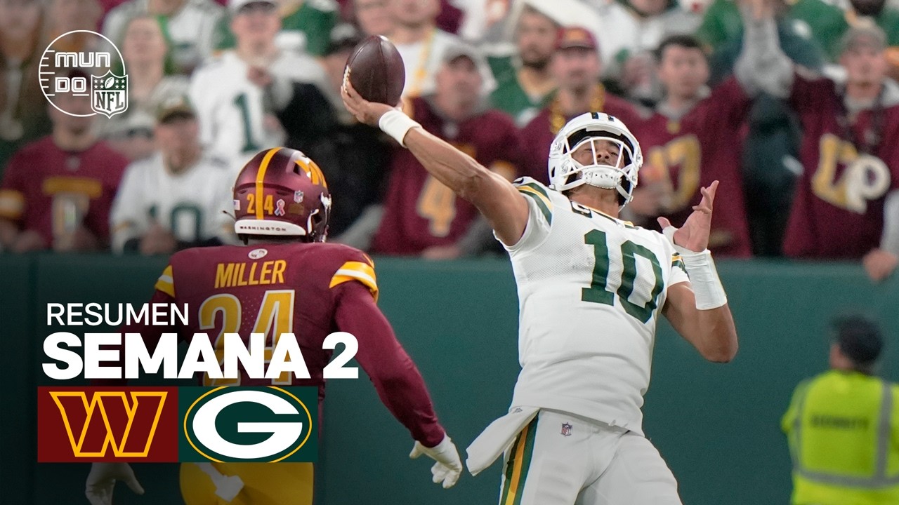 Washington Commanders vs Green Bay Packers | Resumen NFL en español - Semana 2 | NFL Highlights 2025
