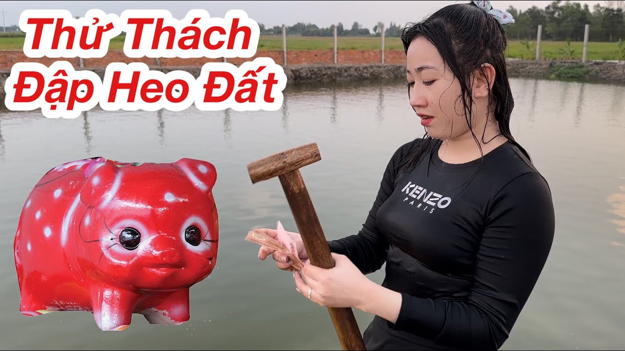 Thử Thách Đập Heo Đất Nhận Tiền Khủng, Nhưng Đâu Dễ Ăn Của Công Thức TV | Ly Ngô Vlog