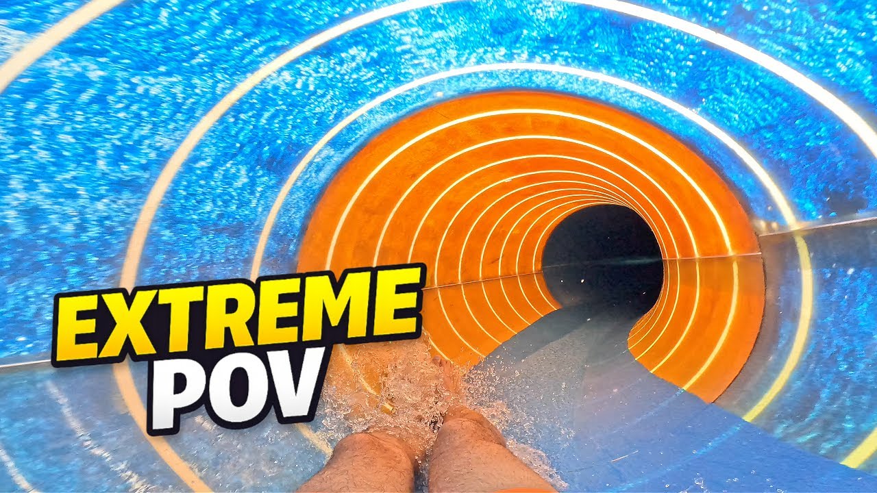 EXTREME Indoor Water Slides POV | Tatralandia (Slovakia)