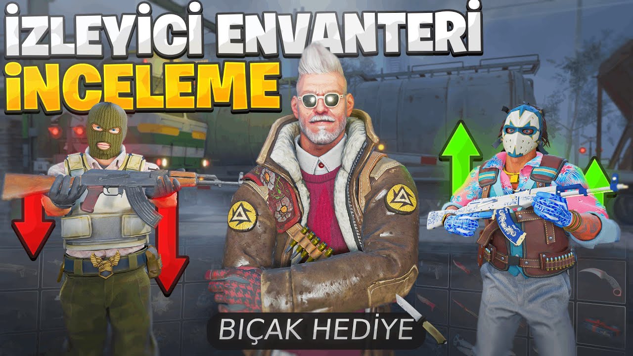 BIÇAKLAR FENA! - İZLEYİCİLERİMİN CS2 ENVANTERLERİNİ İNCELİYORUM (BIÇAK HEDİYE)