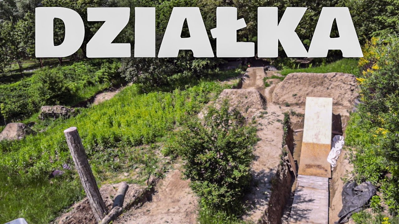 Trasy na działce | urwany łańcuch, pęknięta rama...