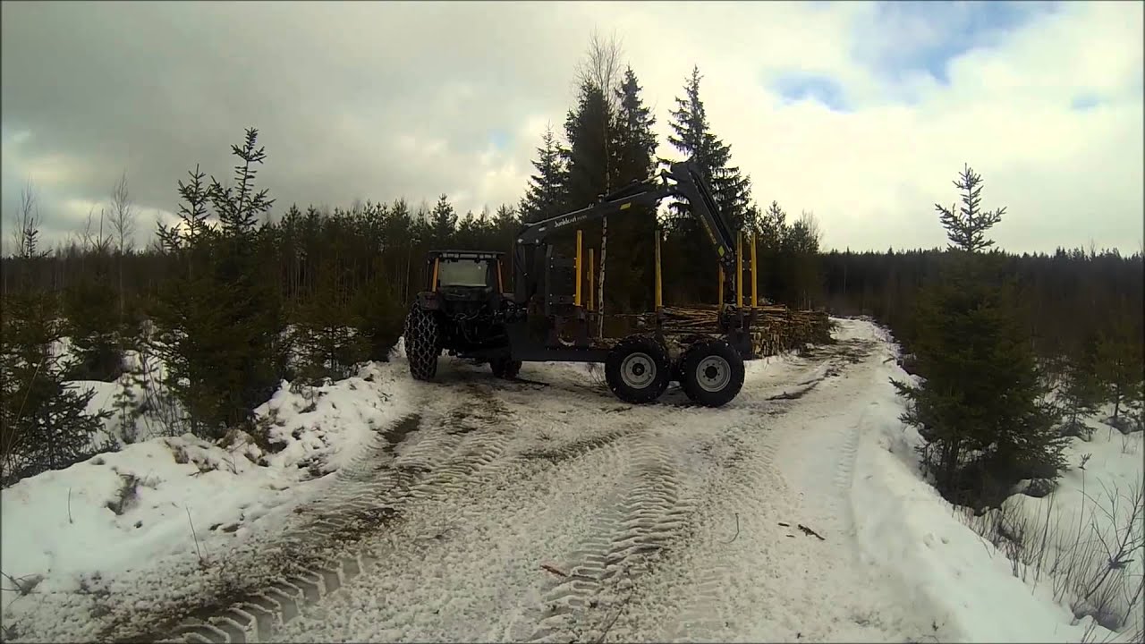 Valtra 6300 & JJP-Trailer Junkkari 5785