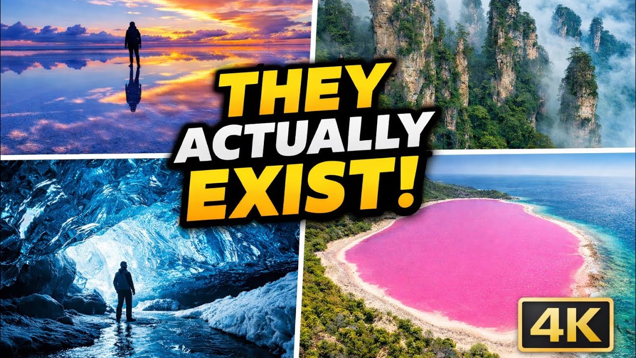 Most Beautiful & Unreal Places in the World 4K Ultra HD