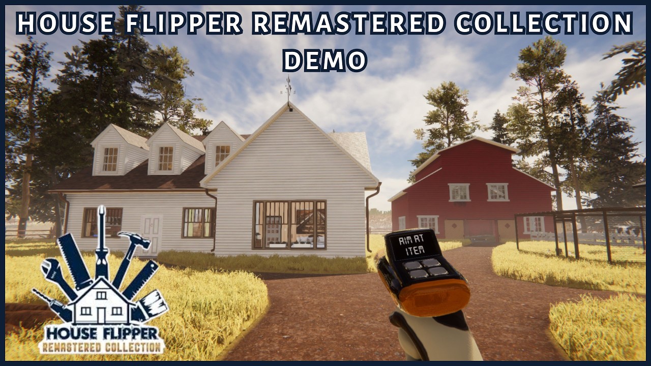 Trying House Flipper Remastered Collection DEMO for the First Time