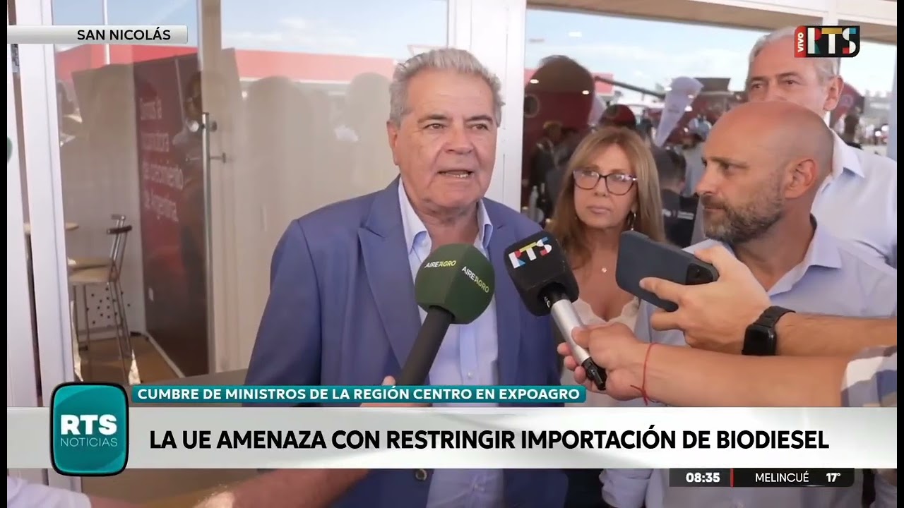 Expoagro 2026: la Región Centro arma estrategia para que Europa no prohíba el biodiesel argentino