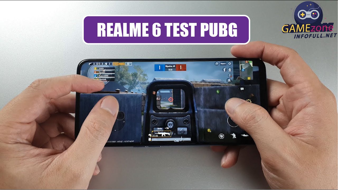 Realme 6 test game PUBG Mobile