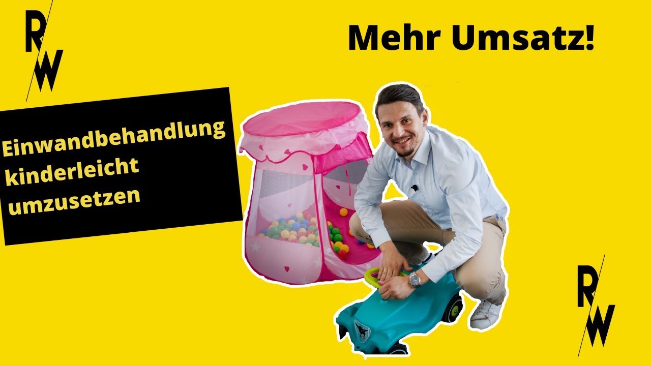Mehr&nbsp;Umsatz durch einfache Einwandbehandlung 🤓
