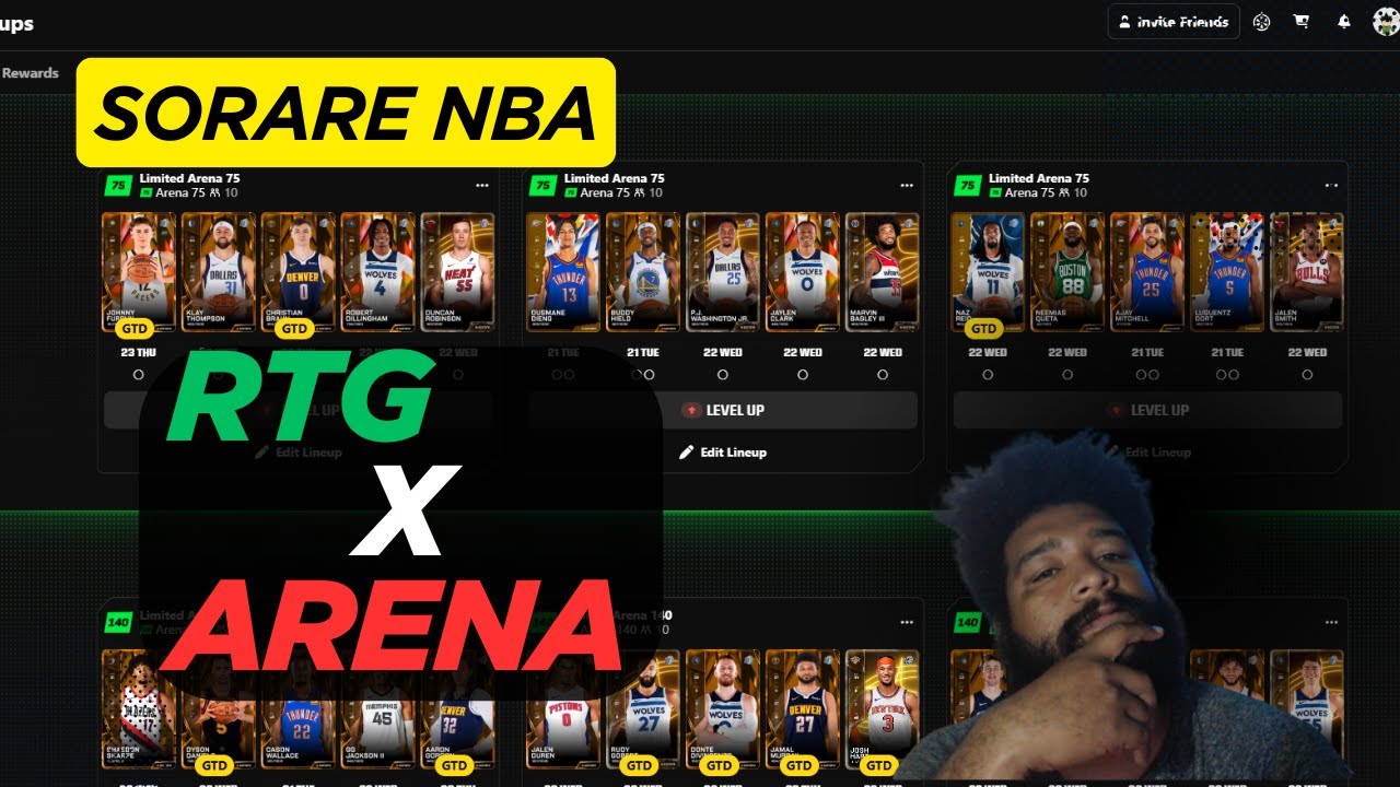 MY  SORARE NBA Journey RTG!!! Ep1