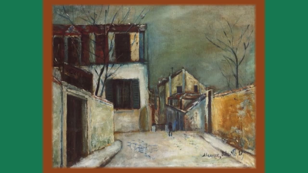 Maurice Utrillo -  Painter by Montmartre (English Version)