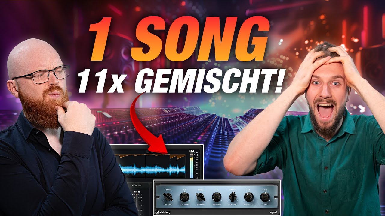 Cubase 13 Mixing Praxis: Nur mit Cubase-Effekten! Blitzmix