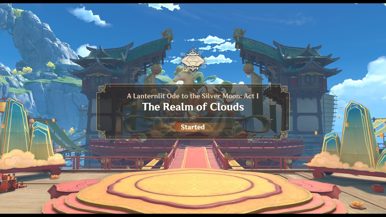 A Lanternlit Ode to the Silver Moon: Act 1 - The Realm of Clouds [Luna 4 Event]