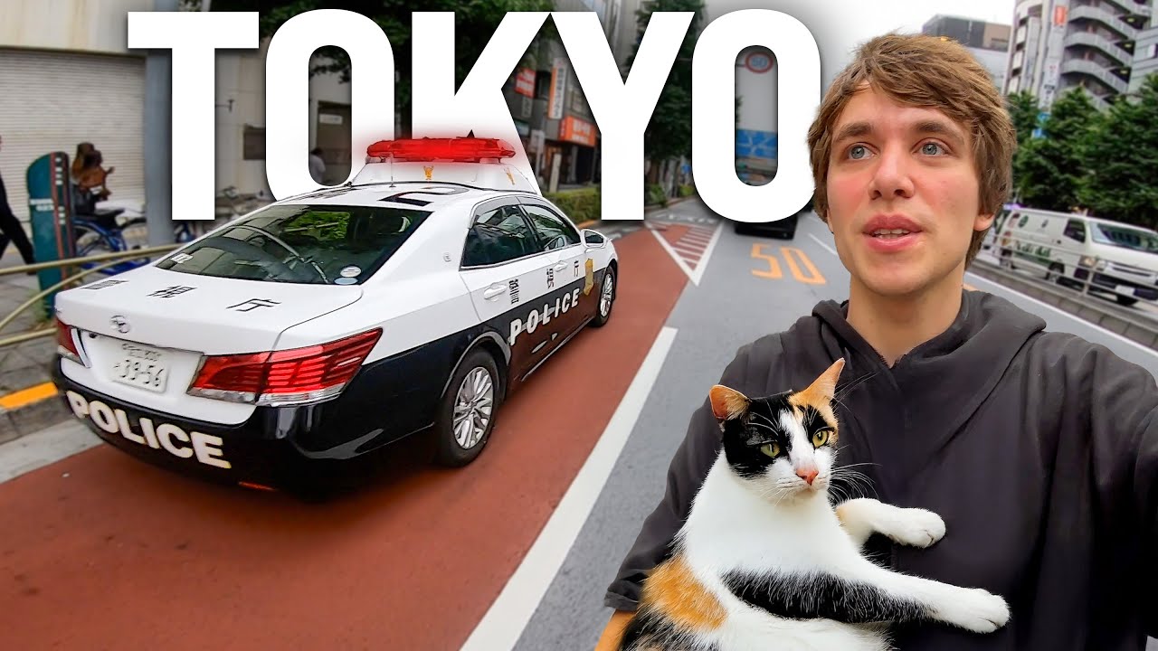 Rowerem po Japonii: znalazłem kota i postawiłem na nogi policję w Tokio