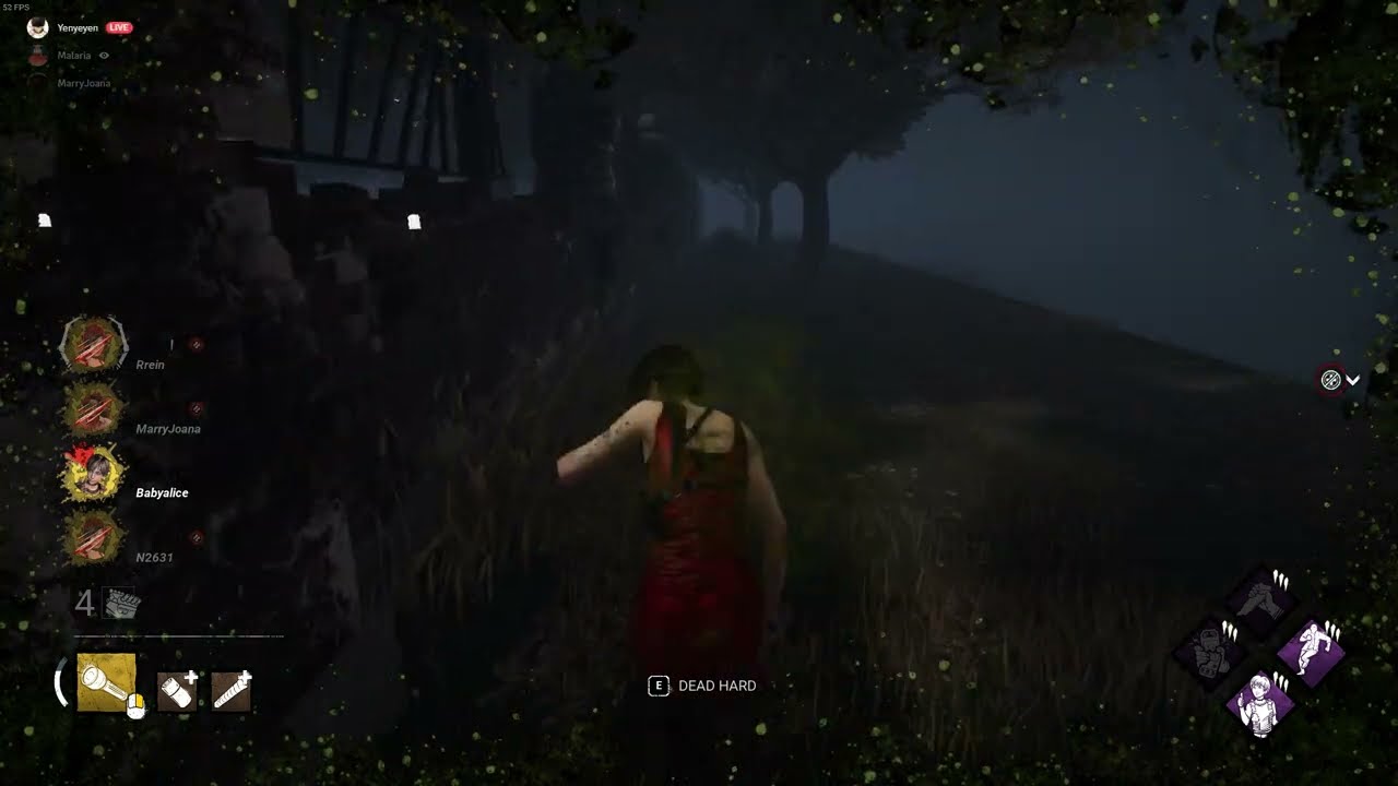 Dead by Daylight bug out from Haddonfield map ID/EN