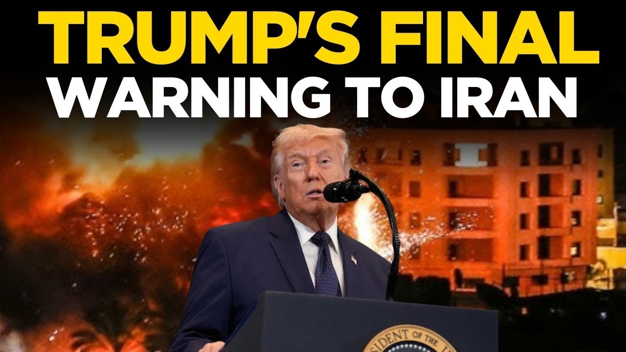 US-IRAN WAR LIVE | Trump's Big Announcement On Military Action Against Iran | Breaking News LIVE