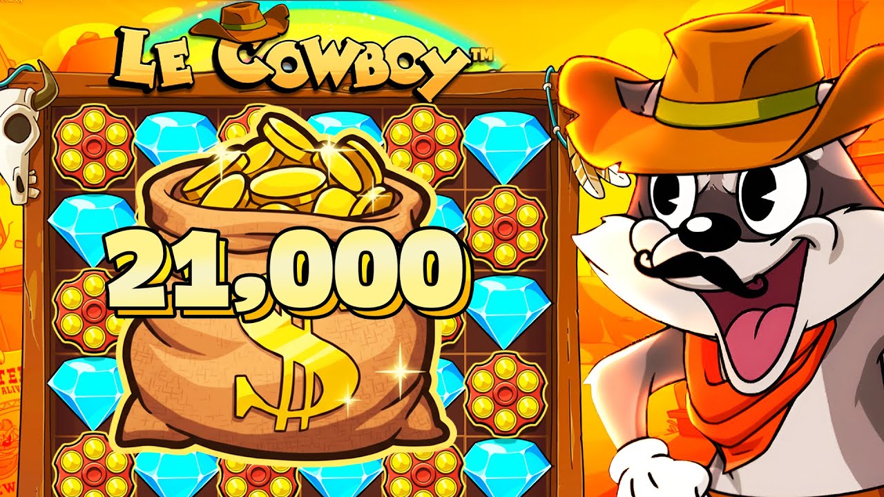 MY RECORD! 4 EPIC HIDDEN BONUSES + RARE X10 CLOVER! LE COWBOY (BIG WIN)