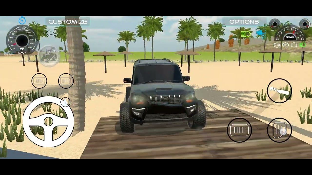 Scorpio se poora map ghoom liya 