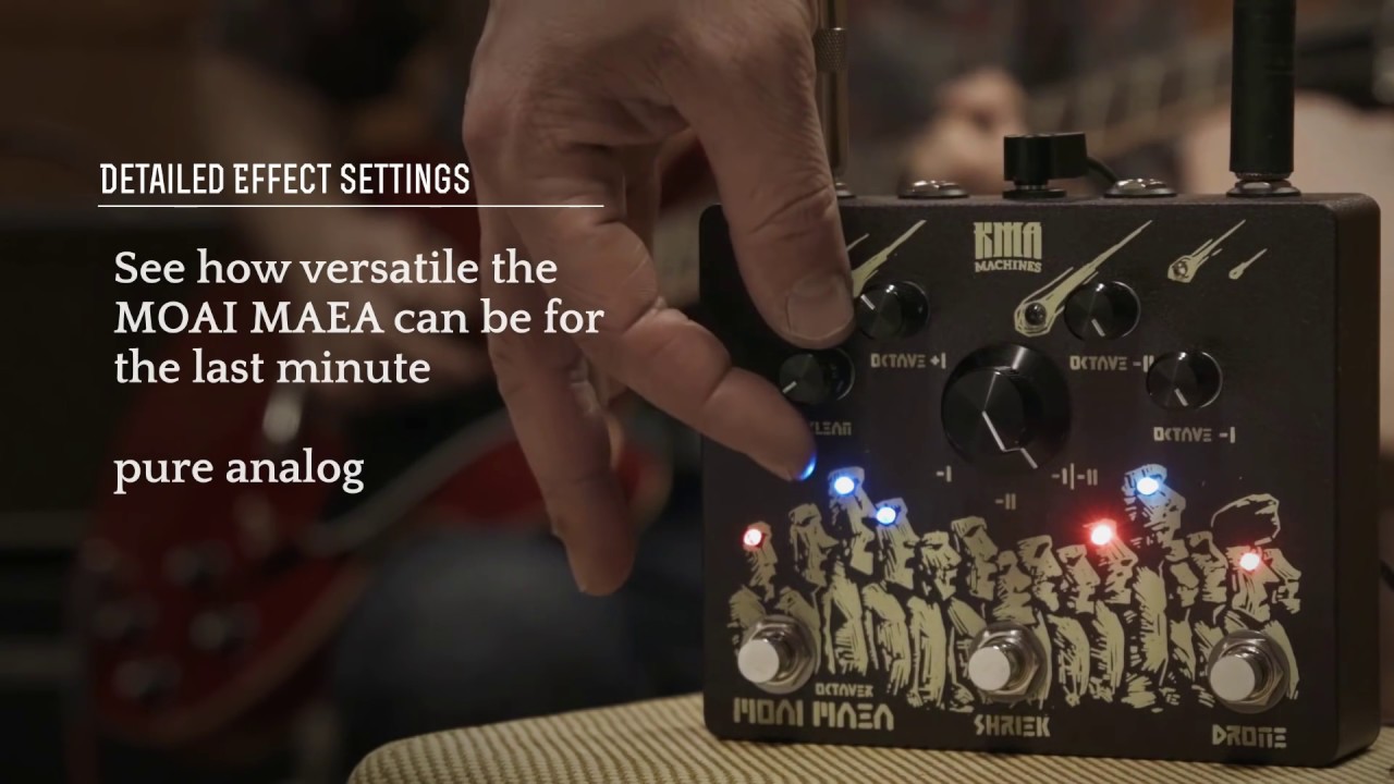 KMA Machines - Moai Maea - Official Studio Demo