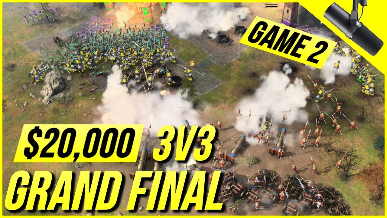 $20,000 Pro League 3v3 Grand Final - Game 2 [AoE4]