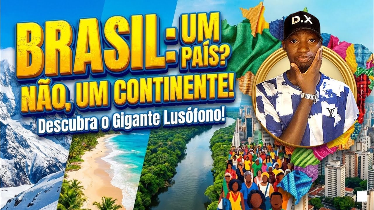 🇧🇷 Por que o Brasil parece um continente dentro de um país?