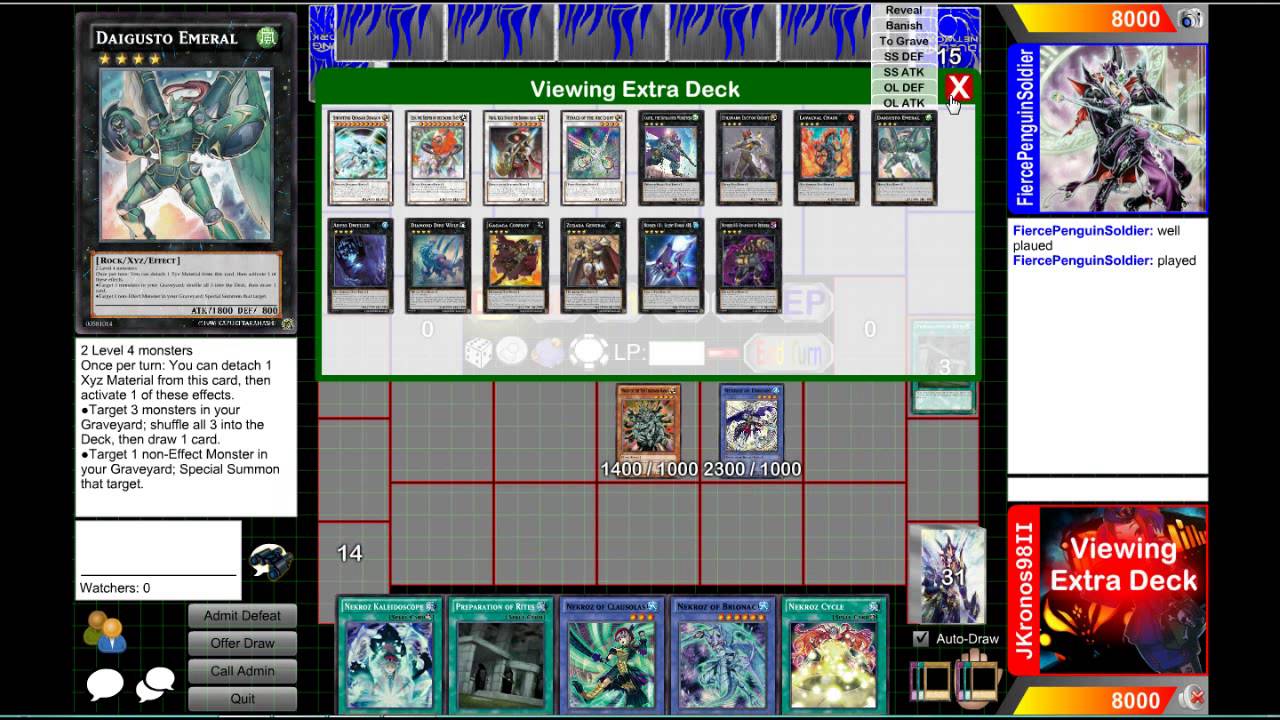 #DuelingNetwork: Nekroz Duels April 2015