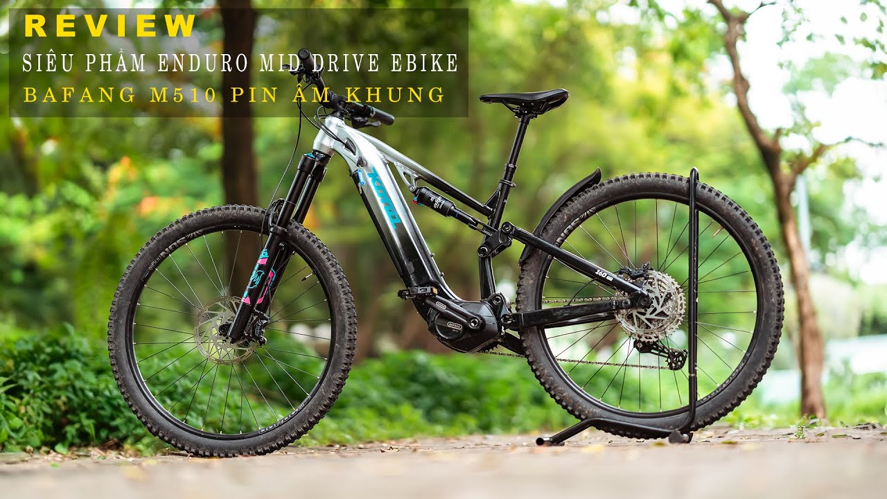REVIEW SIÊU PHẨM ENDURO MID DRIVE EBIKE - BAFANG M510 PIN ÂM KHUNG. #blueenergyvn #bafang