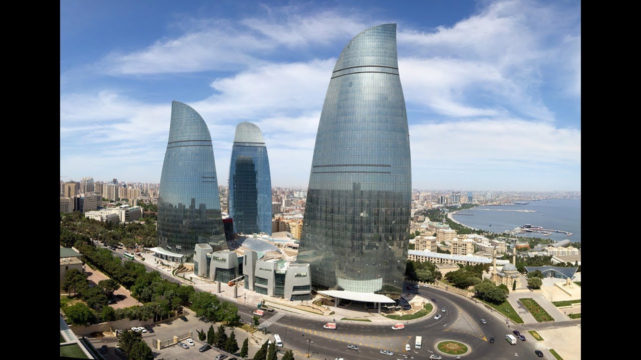 A walk in Baku, Azerbaijan