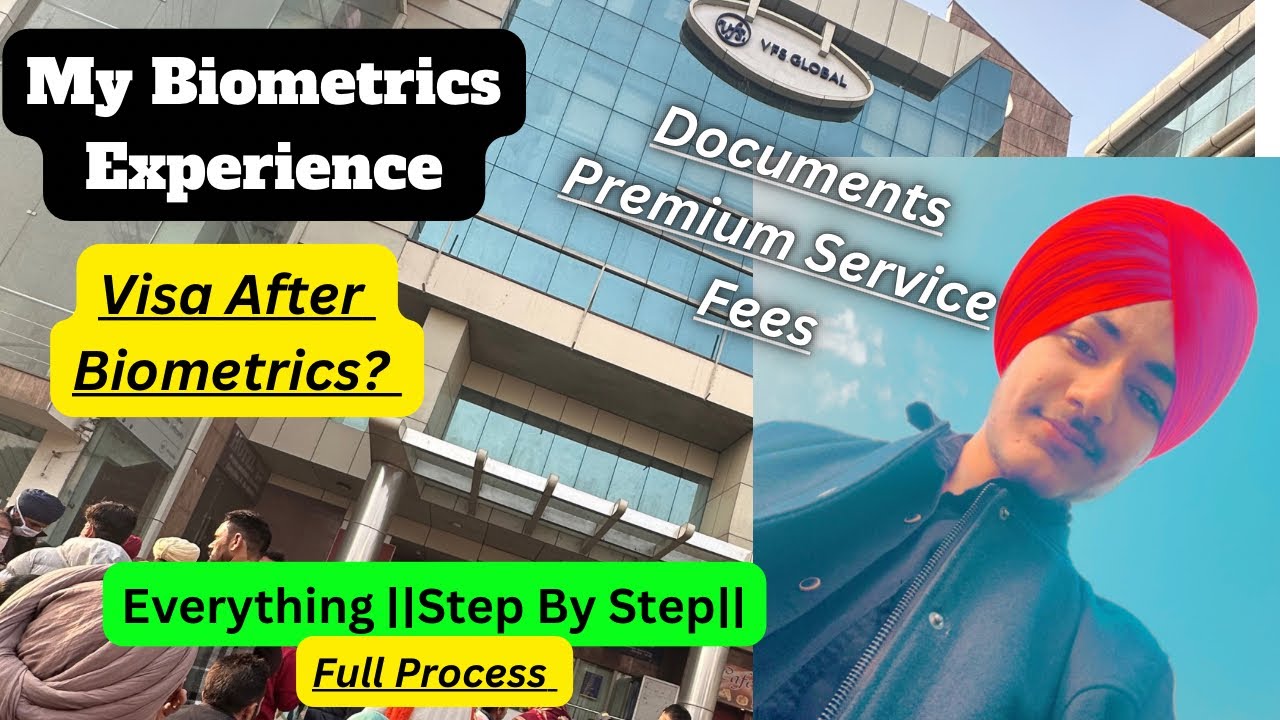 Biometrics for Canada Visa || Jalandhar || Full process explained || Normal Service Experience 2023