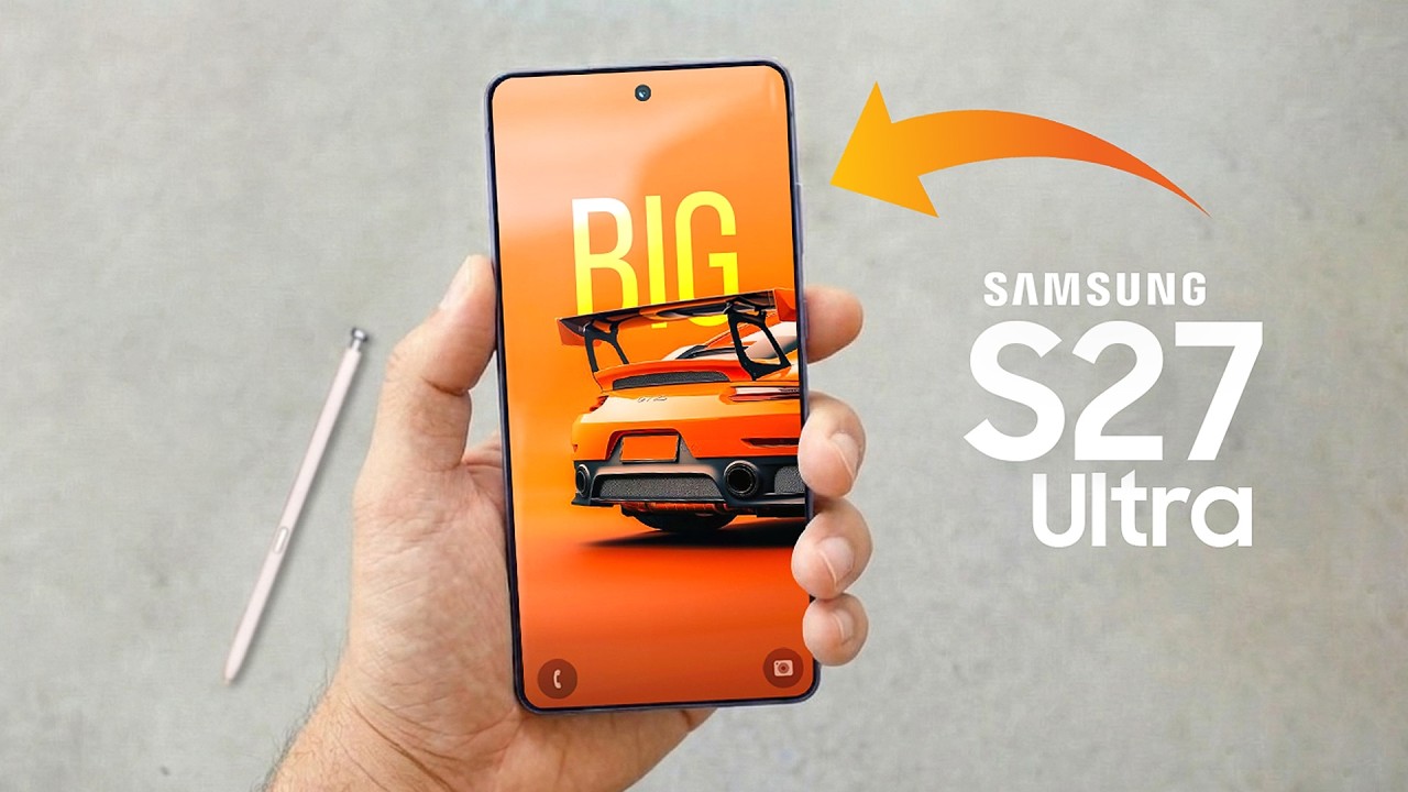 Samsung Galaxy S27 Ultra &mdash; После 4 поколений&hellip; Samsung наконец-то делает этот шаг.