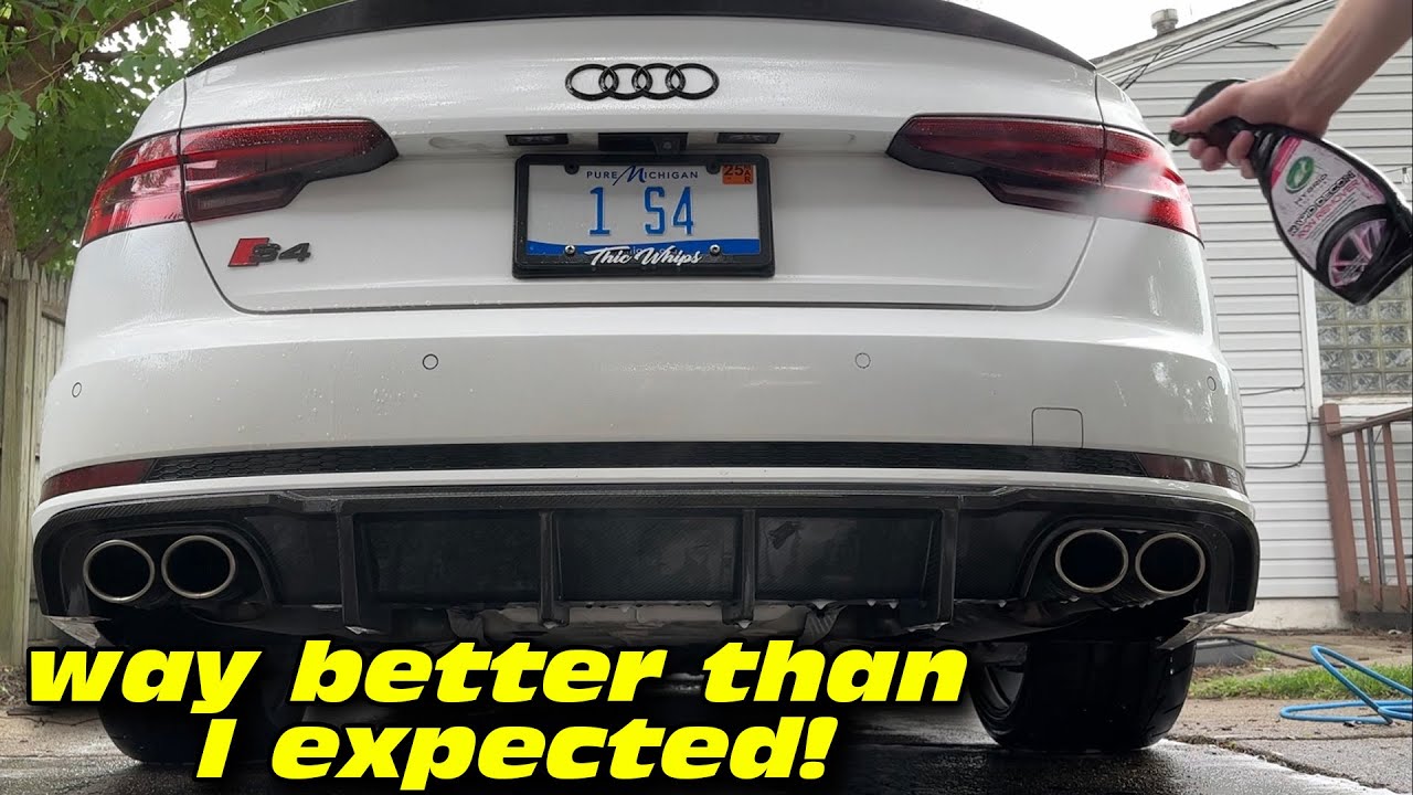 Turtle Wax Iron Remover on my Audi S4