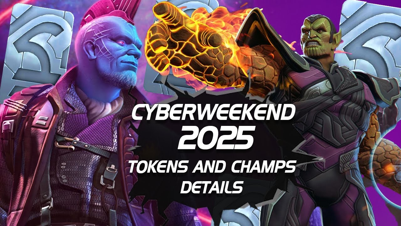 Подробности Cyber ​​Weekend 2025 | Сниженная стоимость для избранных чемпионов | Событие Token So...