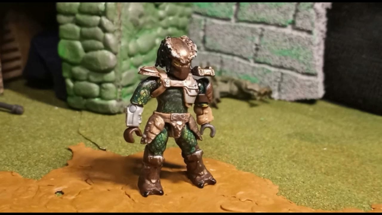 Mega construx-Alien vs predator- Stop Motion