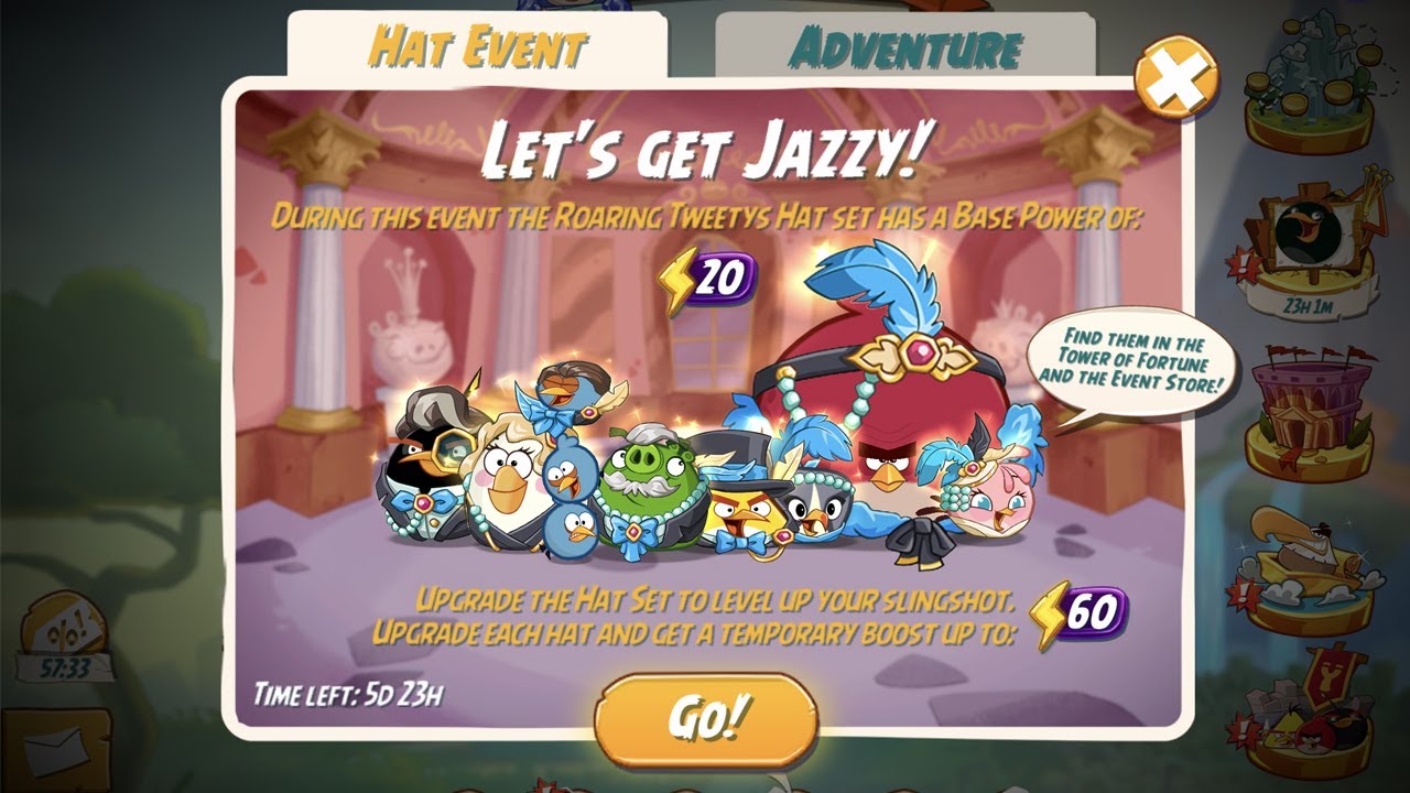 Angry Birds 2 Roaring Tweetys Hat Set - Tower of Fortune