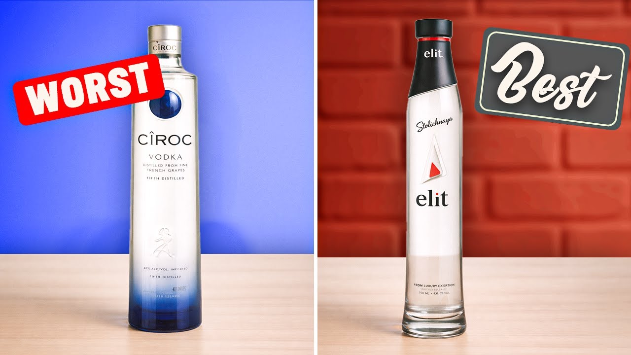 15 Expensive Vodka Brands Ranked Worst to Best