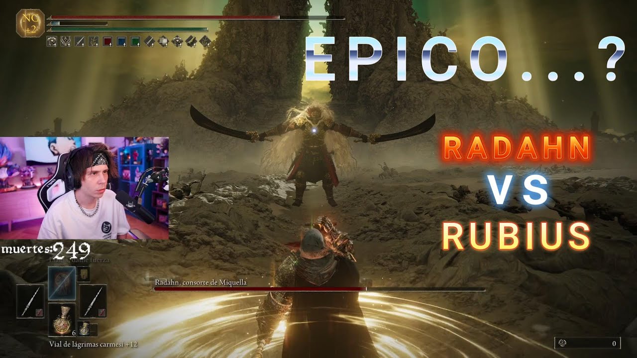 Directo Rubius 23/06/2024⚔️RADAHN VS RUBIUS/ELDEN RING DLC BOSSES FINALES⚔️NG+2⚔️PROBANDO BUILDS NU
