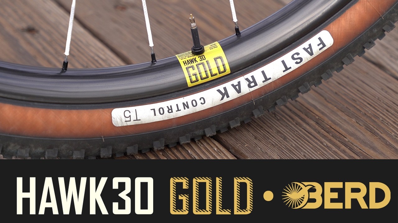 The New Gold Standard - HAWK30 Gold - Lightest XC Wheelset from Berd