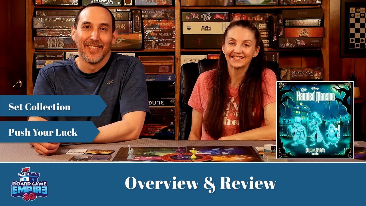 Disney The Haunted Mansion Call of the Spirits Game Overview & Review