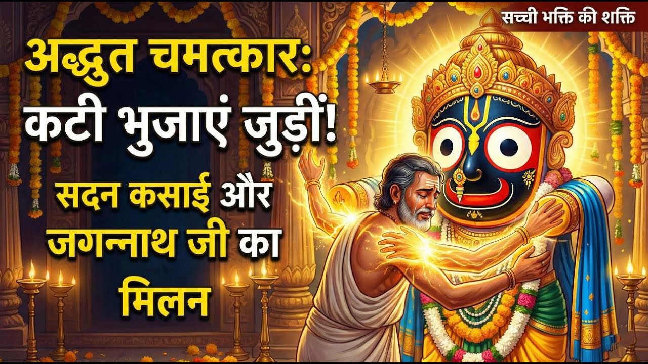 महाप्रभु जगन्नाथ के परम भक्त सदन कसाई | जब कसाई बना पतित पावन का प्रिय भक्त #bhaktikatha