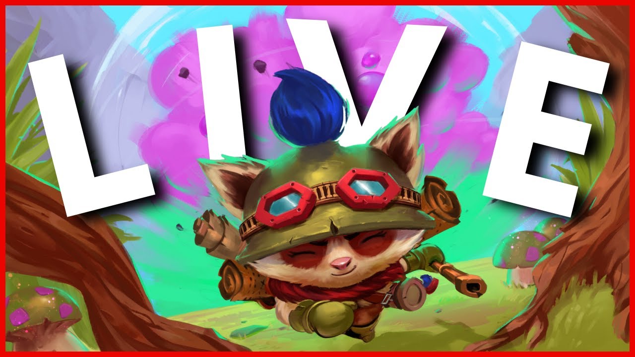🟢LIVE - Mono Teemo Carregando de Suporte!