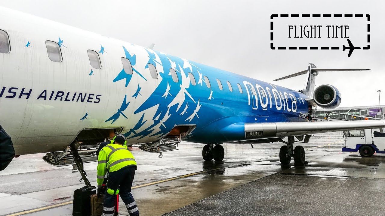 Nordica - LOT's Estonian subsidiary! | Warsaw to Riga | Bombardier CRJ900 | Economy Flight Report