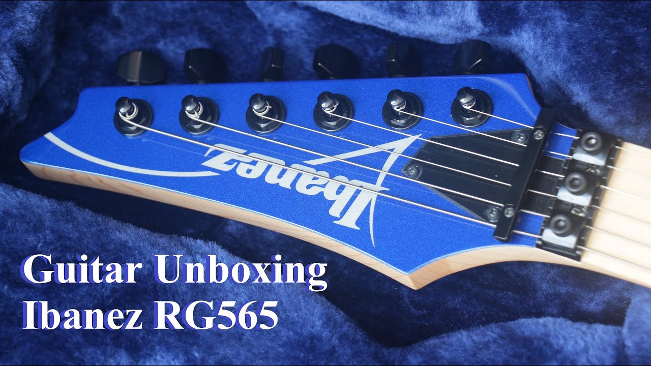 Guitar Unboxing-Ibanez RG565 Genesis Collection in Laser Blue