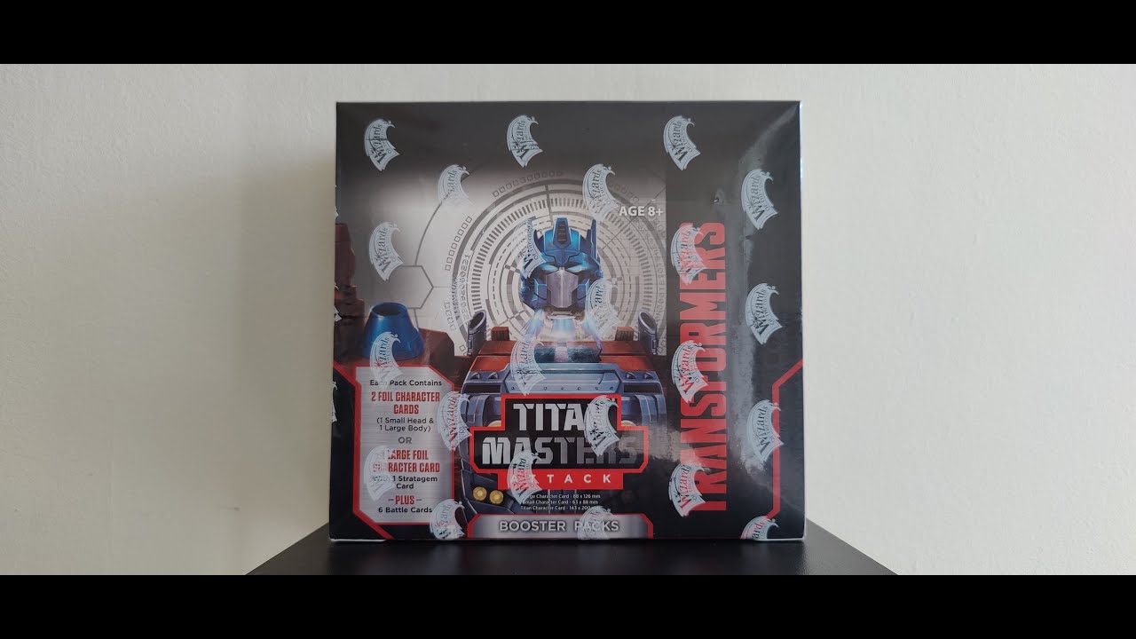 Titan Masters Attack Booster Box Opening | Transformers TCG