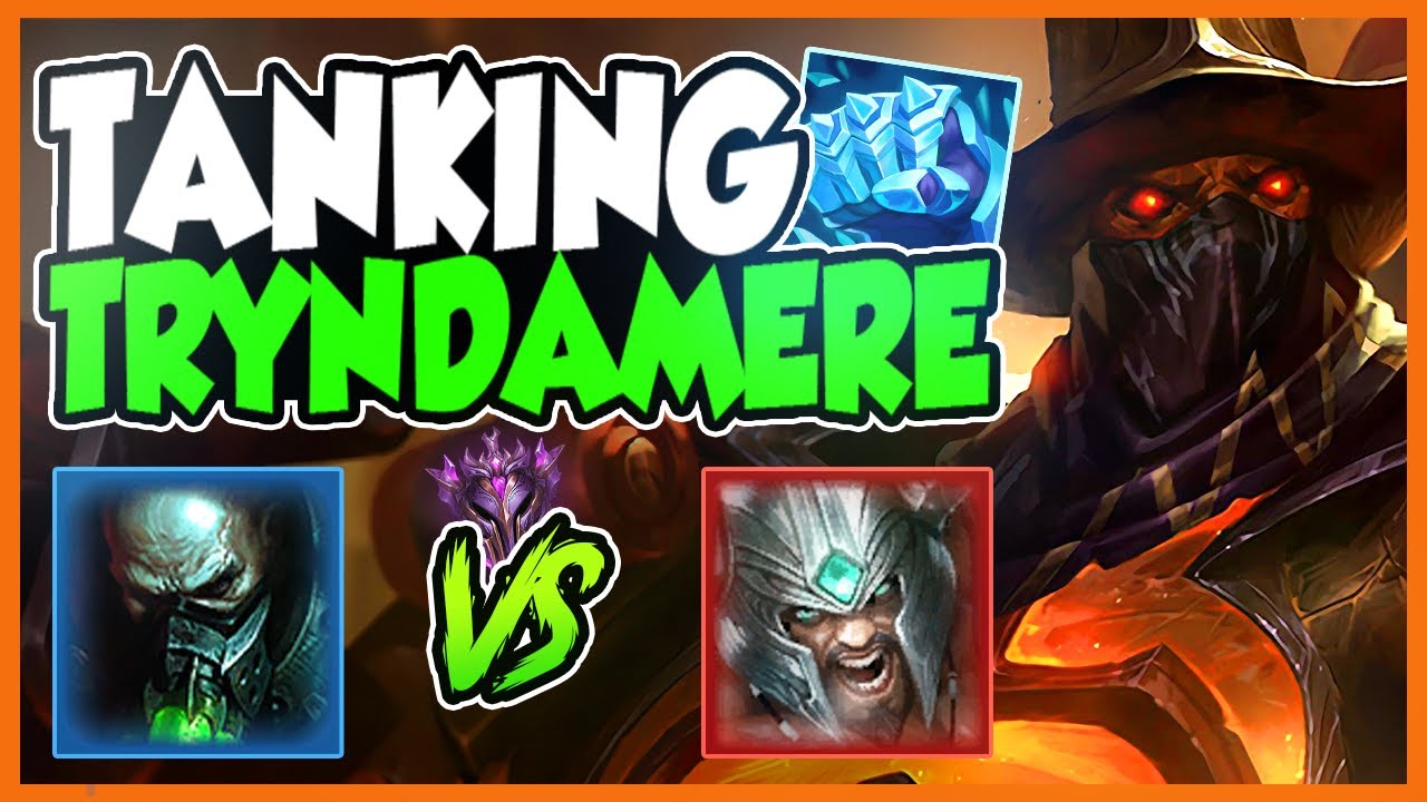 I made Tryndamere do NO DAMAGE with TANK URGOT build! [High Elo] - League of Legends